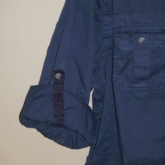 Buffalo David Bitton Sadrum Button Up Hoodie Shirt - Picture 6 of 8